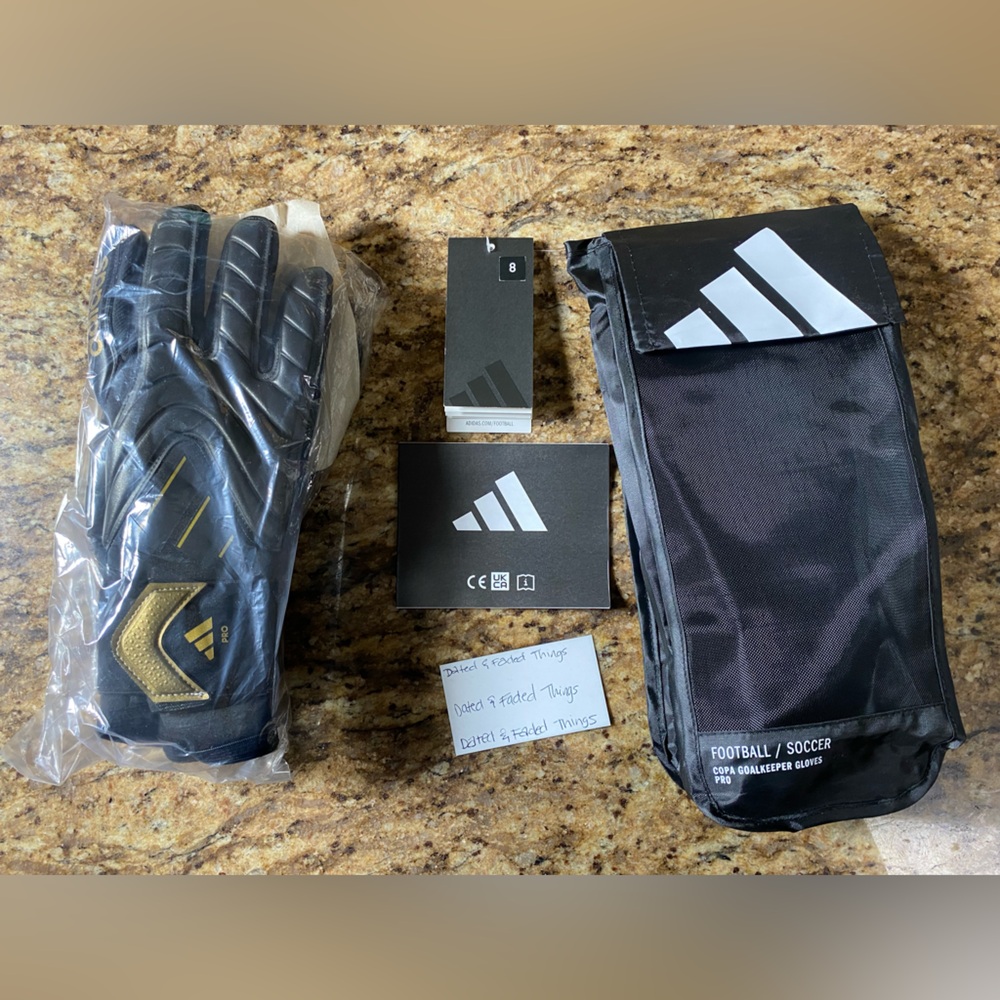 Adidas Keeper Gloves Copa Pro Soccer Goalkeeper Goalie Gloves Size 8 IX3828 NEW
